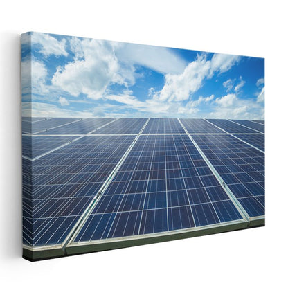 Güneş Enerjisi Uzmanı - Yenilenebilir Enerji Sistemleri Kanvas Tablo