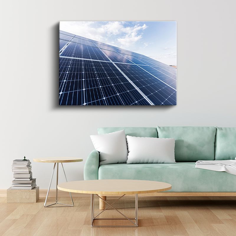 Enerji Mühendisi - Güneş Paneli Teknolojisi Kanvas Tablo