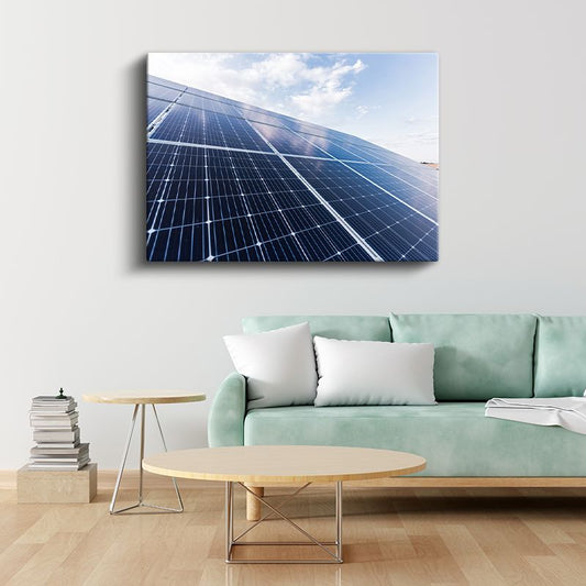Enerji Mühendisi - Güneş Paneli Teknolojisi Kanvas Tablo