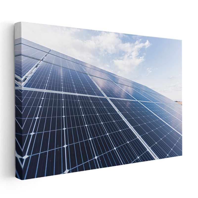 Enerji Mühendisi - Güneş Paneli Teknolojisi Kanvas Tablo
