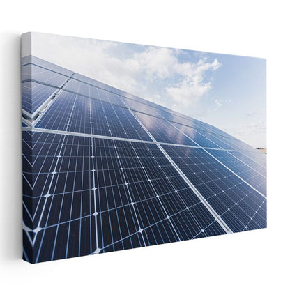 Enerji Mühendisi - Güneş Paneli Teknolojisi Kanvas Tablo