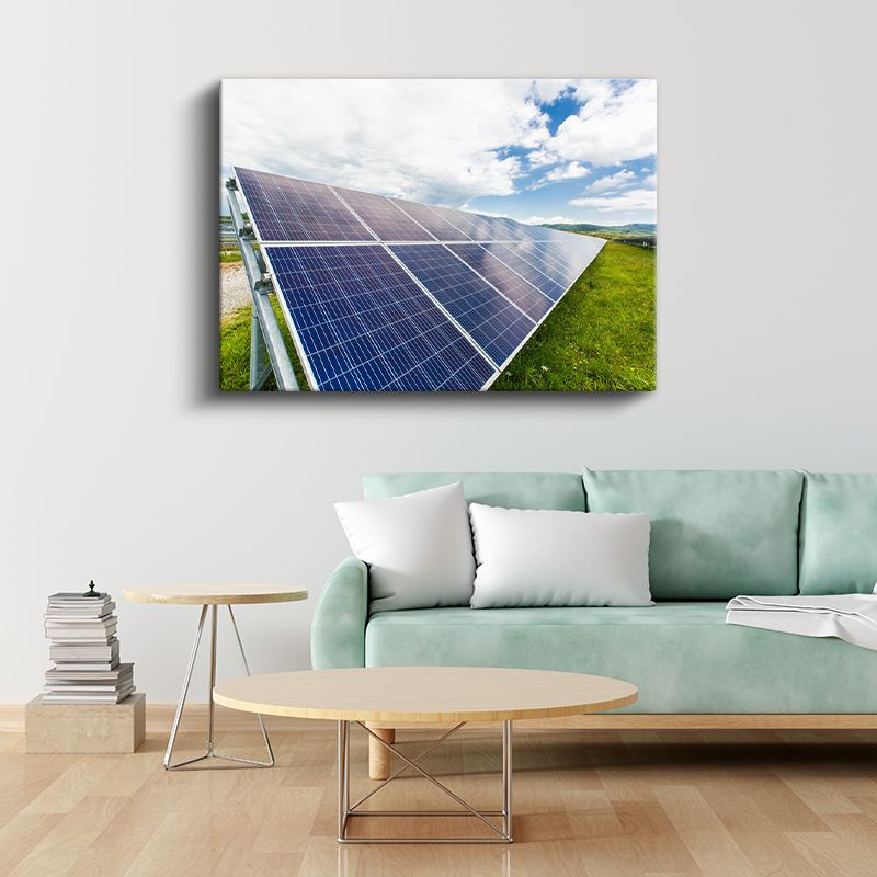 Çevre Mühendisi - Sürdürülebilir Enerji Çözümleri Kanvas Tablo