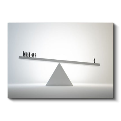 Yönetim Danışmanı - Organizasyonel Denge Stratejisi Kanvas Tablo