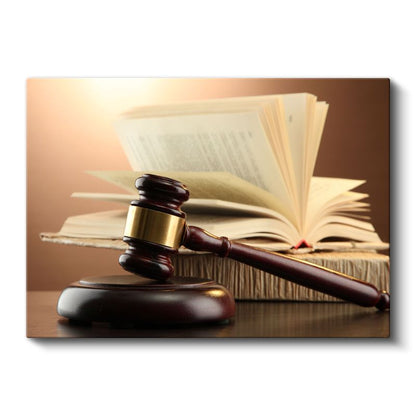 Hakim - Hukuk ve Bilgelik Kanvas Tablo