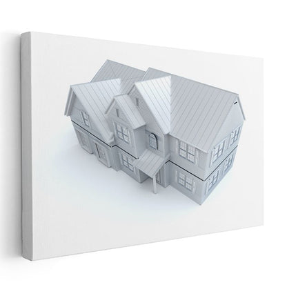 Mimar - Villa Tasarım Projesi Kanvas Tablo