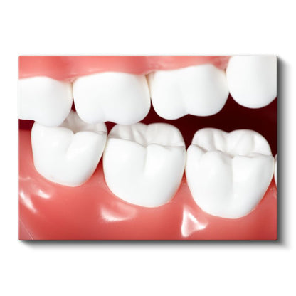 Diş Hekimi - Sağlıklı Gülüşler Kanvas Tablo