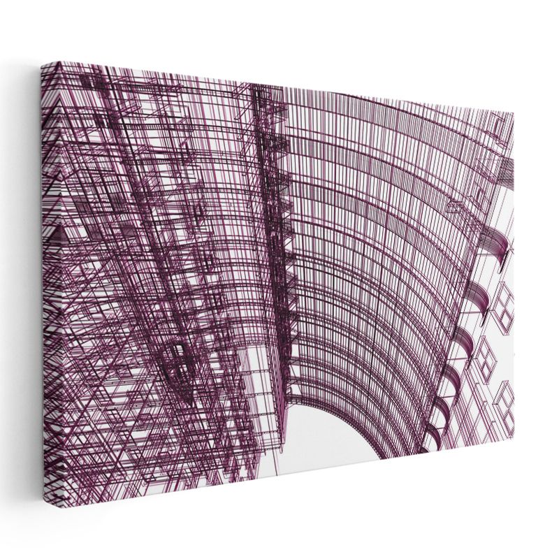 Mimar - Sürdürülebilir Modern Yapı ve Ekolojik Tasarım Kanvas Tablo