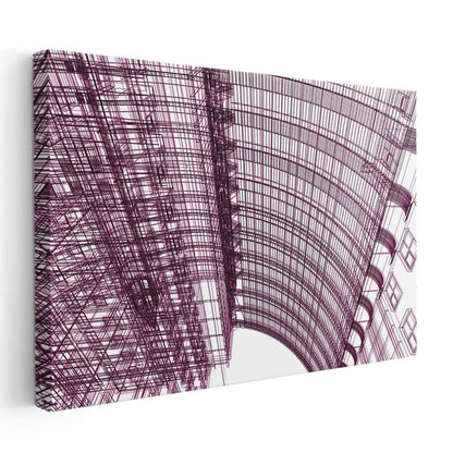 Mimar - Sürdürülebilir Modern Yapı ve Ekolojik Tasarım Kanvas Tablo