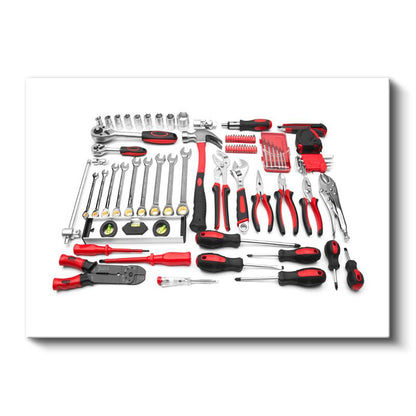 Teknisyen - Profesyonel El Aletleri Seti Kanvas Tablo