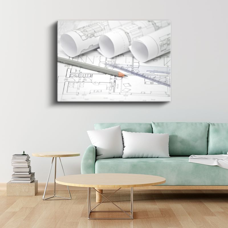 Mimar - Proje Detayları ve Çizim Kanvas Tablo