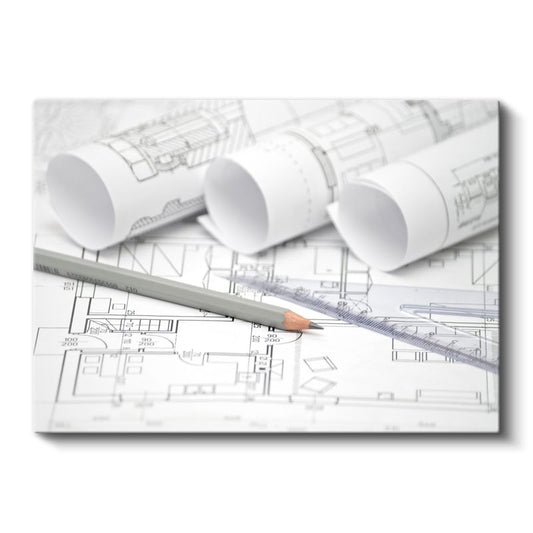 Mimar - Proje Detayları ve Çizim Kanvas Tablo