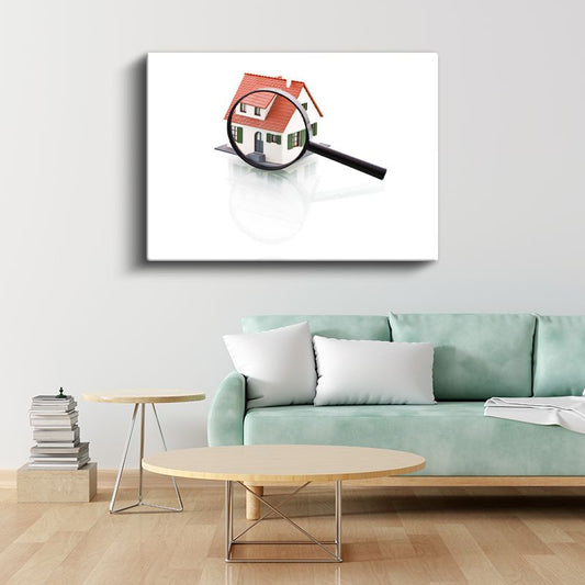 Emlak Eksperi - Konut Değerlendirme Analizi Kanvas Tablo