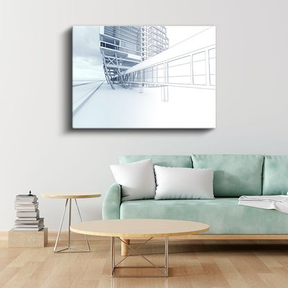 Mimar - Modern Yapı Konsepti ve Tasarım Kanvas Tablo
