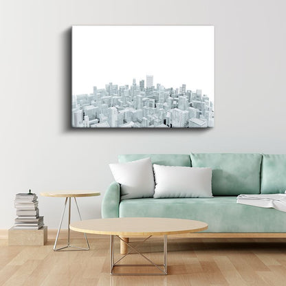 Şehir Plancısı - Kentsel Tasarım Konsepti Kanvas Tablo