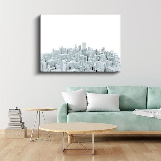 Şehir Plancısı - Kentsel Tasarım Konsepti Kanvas Tablo