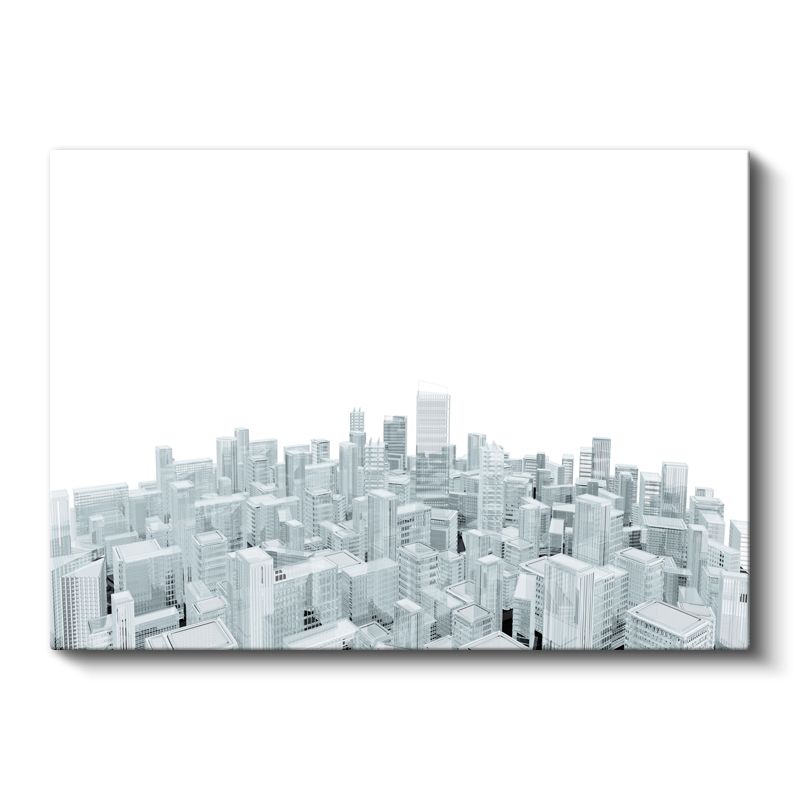 Şehir Plancısı - Kentsel Tasarım Konsepti Kanvas Tablo