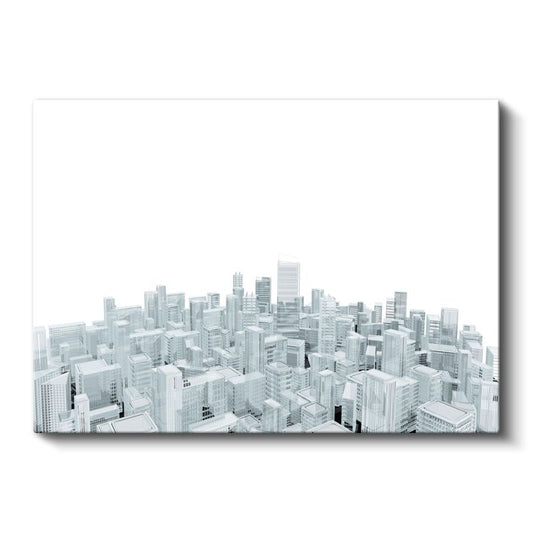Şehir Plancısı - Kentsel Tasarım Konsepti Kanvas Tablo