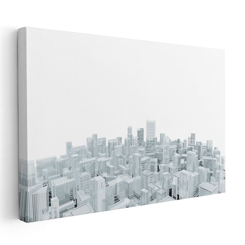 Şehir Plancısı - Kentsel Tasarım Konsepti Kanvas Tablo