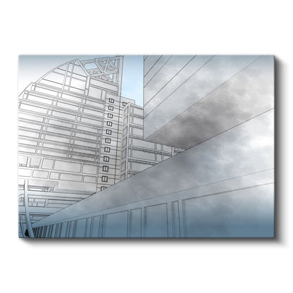 Mimar - Yapı Tasarım Süreci Kanvas Tablo