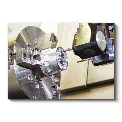 Torna Ustası - Hassas Metal İşçiliği Kanvas Tablo