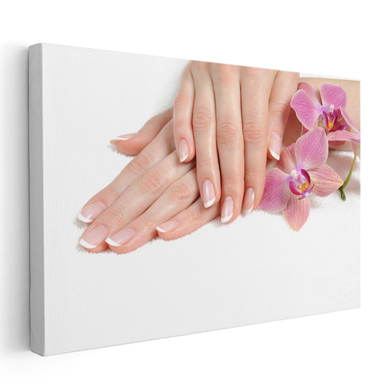 Manikür Uzmanı - Zarif El Bakımı Kanvas Tablo