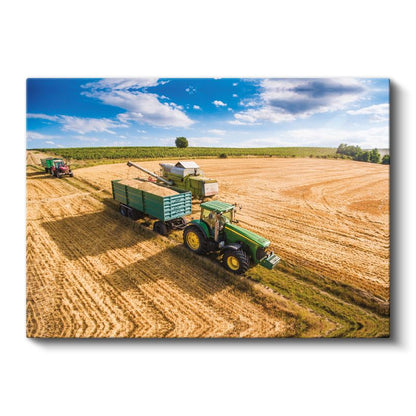 Tarım Mühendisi - Modern Hasat Teknikleri Kanvas Tablo