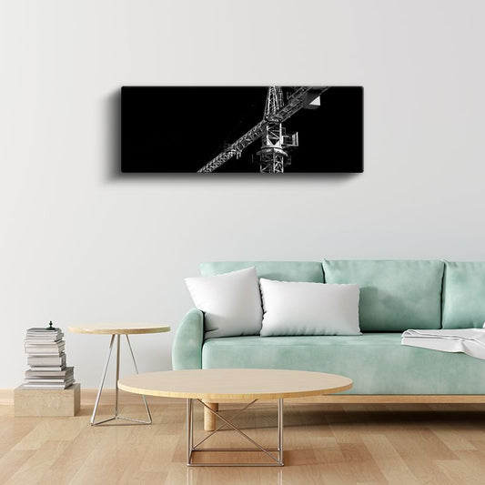 İnşaat Mühendisi - Gece Vardiyası Vinç Sistemleri Kanvas Tablo