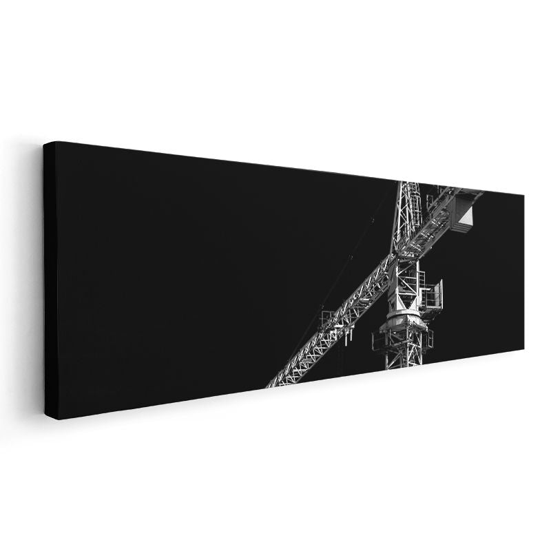 İnşaat Mühendisi - Gece Vardiyası Vinç Sistemleri Kanvas Tablo