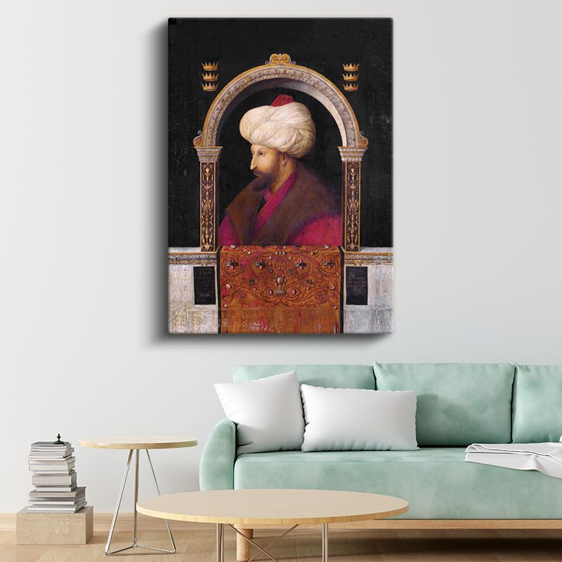 Osmanlı Padişahları - Fatih Sultan Mehmet Osmanlı'nın Yükseliş Dönemi Kanvas Tablo