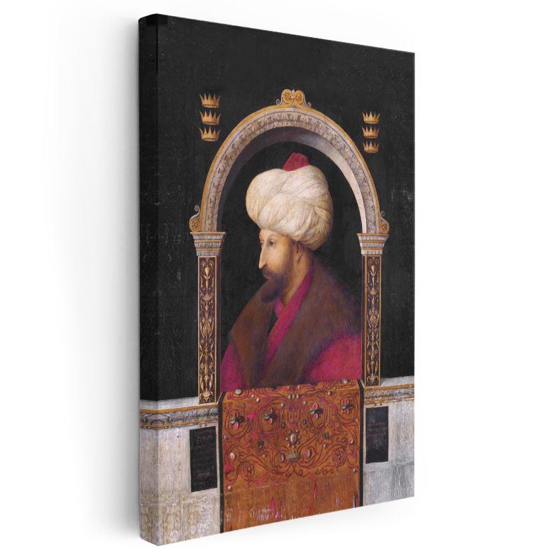 Osmanlı Padişahları - Fatih Sultan Mehmet Osmanlı'nın Yükseliş Dönemi Kanvas Tablo