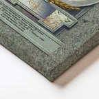 Dikey Kanvas Tablo Sultan İkinci Mahmud Han Portresi Osmanlı Tablosu Ev Ofis Duvar Dekoru