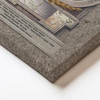 Dikey Kanvas Tablo Kanuni Sultan Süleyman Portresi Osmanlı Tablosu Ev Ofis Duvar Dekoru