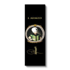 Dikey Panoramik Kanvas Tablo Sultan I Ahmed Portresi Osmanlı Tablosu Ev Ofis Duvar Dekoru