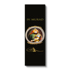 Dikey Panoramik Kanvas Tablo Sultan IV Murad Portresi Osmanlı Tablosu Ev Ofis Duvar Dekoru