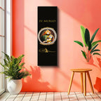 Dikey Panoramik Kanvas Tablo Sultan IV Murad Portresi Osmanlı Tablosu Ev Ofis Duvar Dekoru