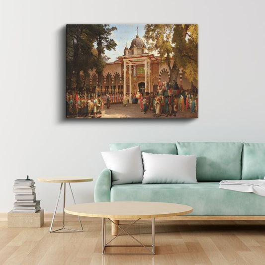 Osmanlı Sarayı - Tören Merasimi Kanvas Tablo