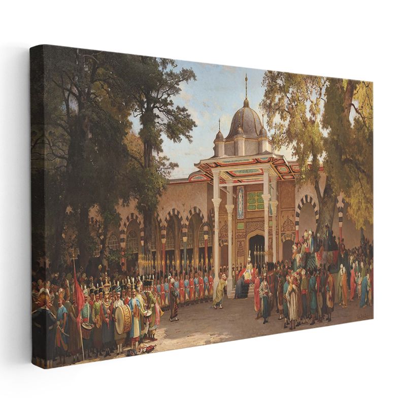 Osmanlı Sarayı - Tören Merasimi Kanvas Tablo