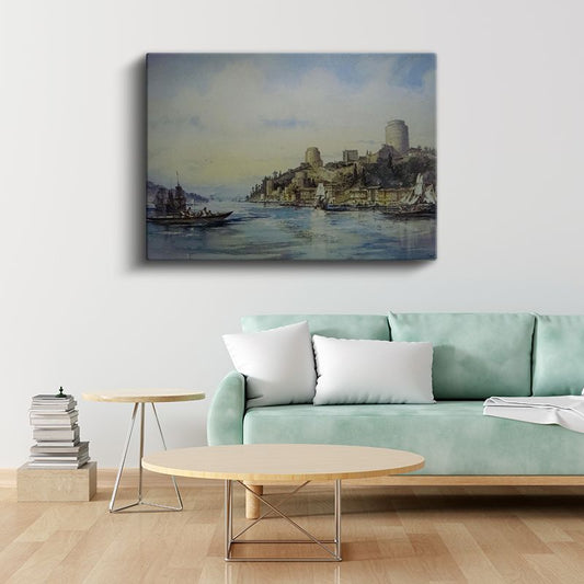 Rumeli Hisarı - Boğaz'ın İncisi Kanvas Tablo