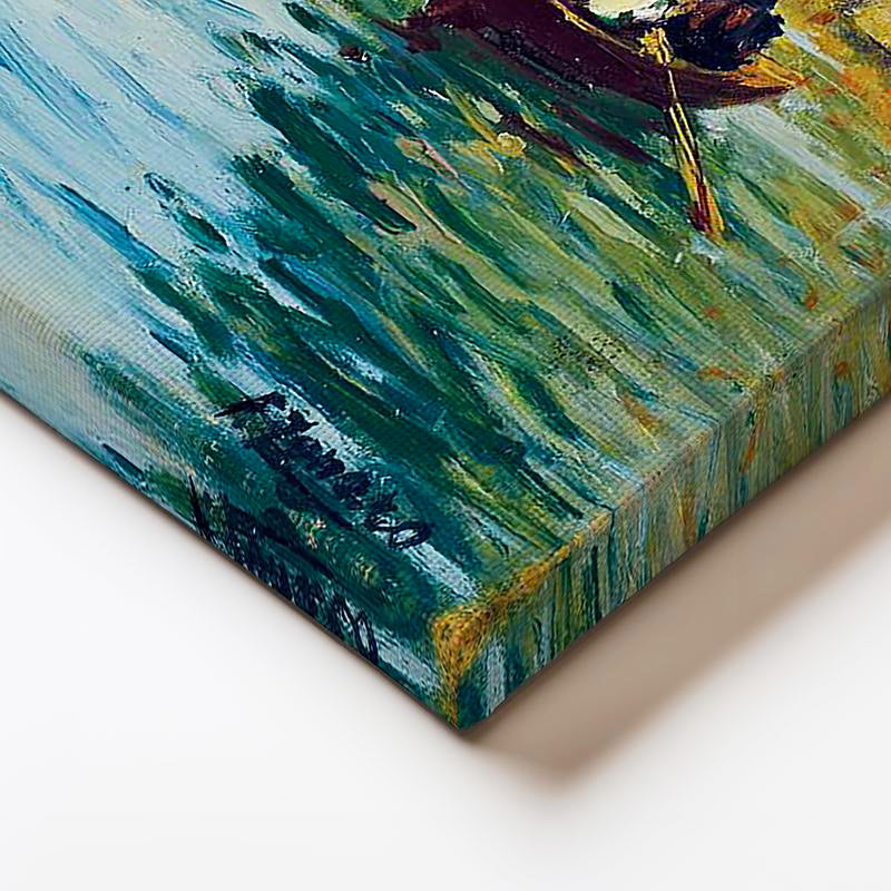 Yatay Kanvas Tablo Osmanlı Su Yolu Yerleşimi Sahnesi Osmanlı Tablosu Ev Ofis Duvar Dekoru