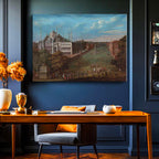 Yatay Kanvas Tablo Sultanahmet Meydanı Tören Osmanlı Tablosu Ev Ofis Duvar Dekoru