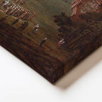 Yatay Kanvas Tablo Sultanahmet Meydanı Tören Osmanlı Tablosu Ev Ofis Duvar Dekoru