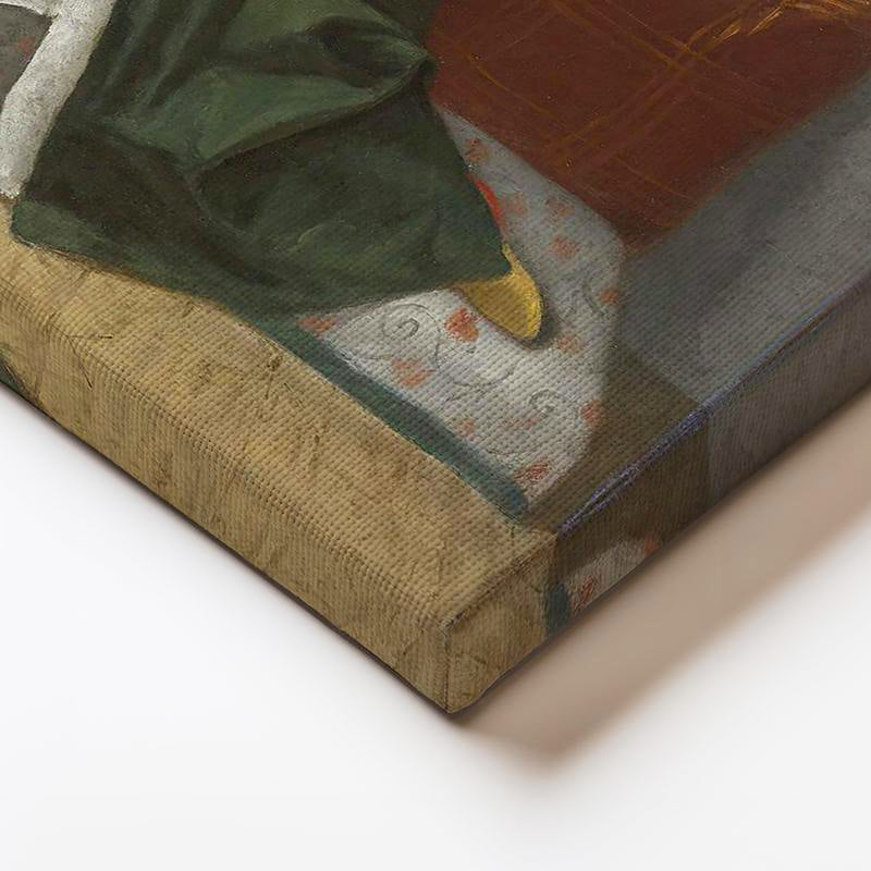 Yatay Kanvas Tablo Müzisyen Cariye Ağa Osmanlı Tablosu Ev Ofis Duvar Dekoru