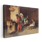 Yatay Kanvas Tablo Askeri Mutfak Zeybek Osmanlı Tablosu Ev Ofis Duvar Dekoru