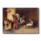 Yatay Kanvas Tablo Askeri Mutfak Zeybek Osmanlı Tablosu Ev Ofis Duvar Dekoru