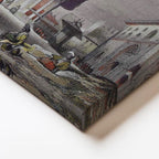 Yatay Kanvas Tablo Sultanahmet Meydan Çeşmesi Osmanlı Tablosu Ev Ofis Duvar Dekoru