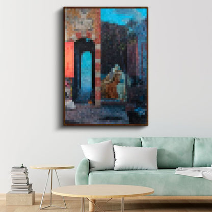 Minecraft - Kong Kanvas Tablo