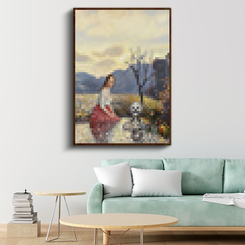 Minecraft - Pond Piksel Kanvas Tablo