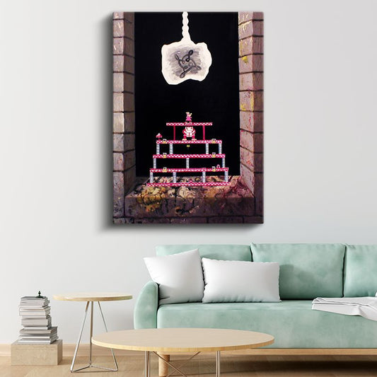 Minecraft - Pond Kanvas Tablo