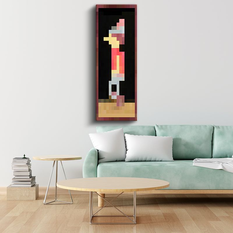 Minecraft - Graham Piksel Kanvas Tablo