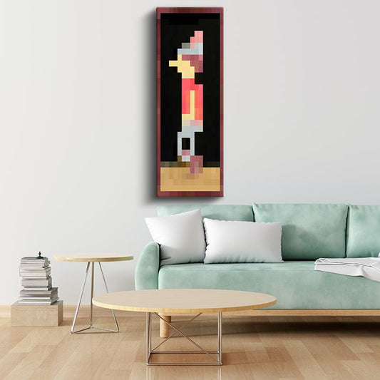 Minecraft - Graham Piksel Kanvas Tablo